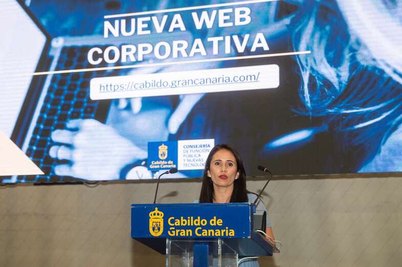 La consejera de Función Pública y Nuevas Tecnologías, Margarita González/TA.